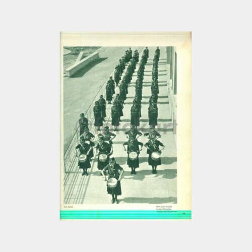 1934 Ankara İzci Kızlar Basın Yayın Albümü Resim