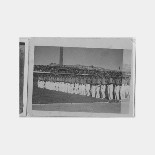 1943 Ankara Harp Okulu Öğrencileri Tören Fotoğraf