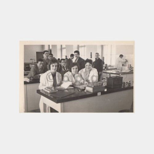 1961 Ankara Üniversitesi Fen Fakültesi Grup 3 Adet Fotoğraf