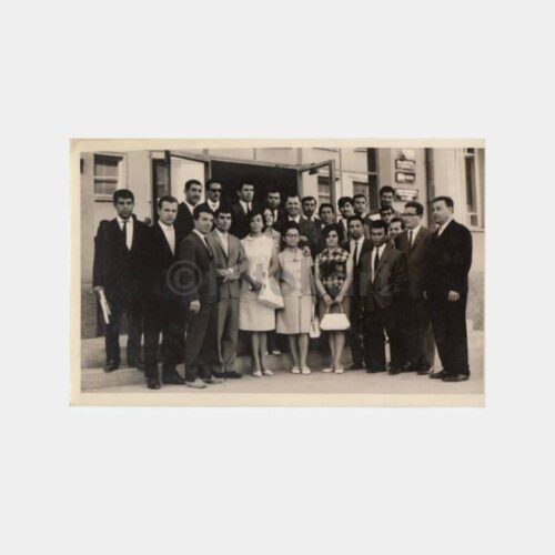 1965 Ankara Veteriner Fakültesi Mezuniyet Fotoğraf