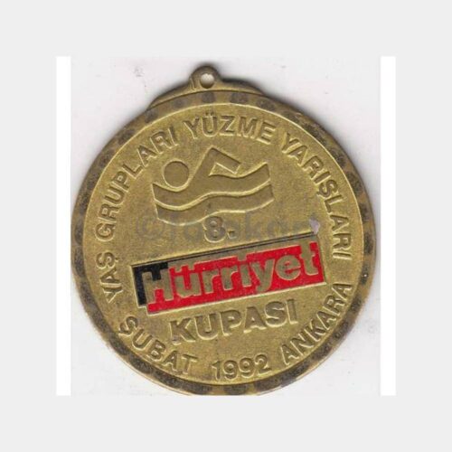 1992 Ankara Yüzme Hürriyet Kupası Spor Madalyası