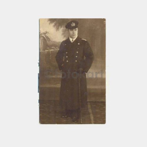 1933 Denizci Subay Öğrenci Konulu Eski Fotoğraf