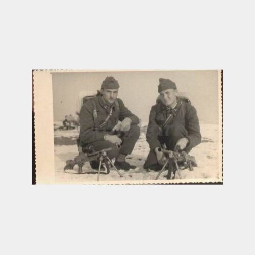 1951 Askeri Silahlı Belgesel Fotoğraf
