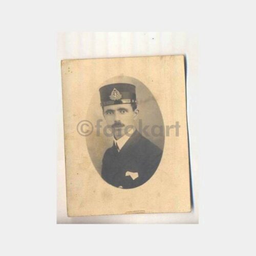 Deniz Subayı Eski Vesikalık Fotoğraf