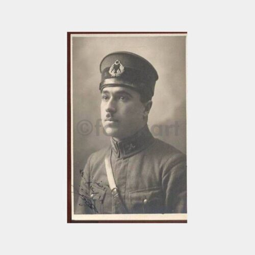 1924 Türk Subay Fotoğrafı