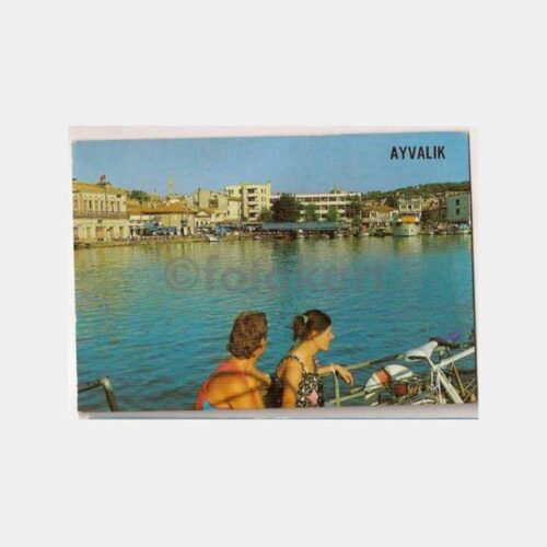 Ayvalık Gezi Motorundan Görünüş Kartpostal