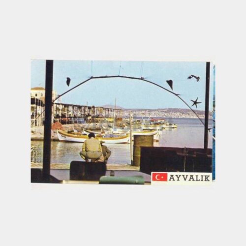 Ayvalık Cunda Adasından Görünüş Kartpostal