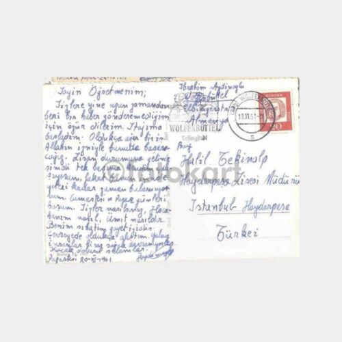 Berlin Postadan Geçmiş 2 Adet Kartpostal - Görsel 3