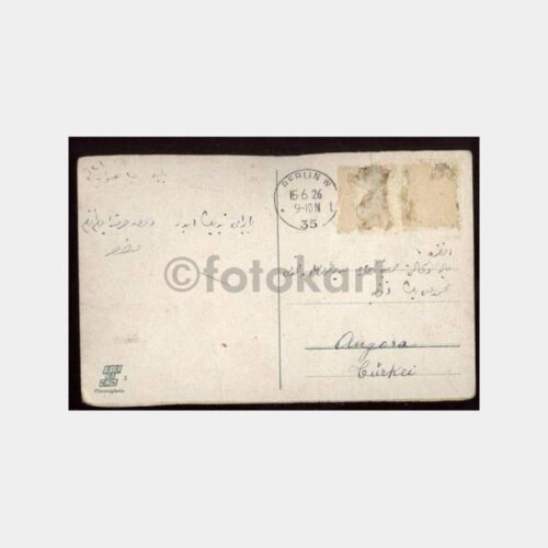 1926 Berlin Damgalı Kartpostal - Görsel 2