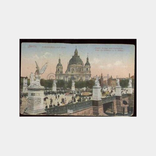1926 Berlin Damgalı Kartpostal
