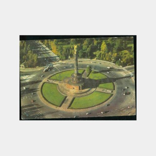 1971 Berlin Zafer Anıtı Damgalı Kartpostal