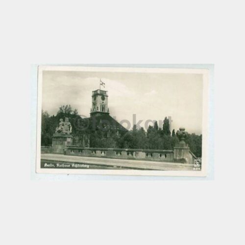 1960 Almanya Berlin Konulu Kartpostal