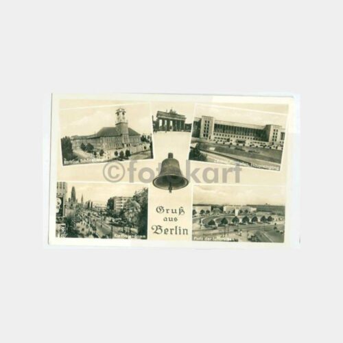 1930 Almanya Berlin Görünüş Kartpostal