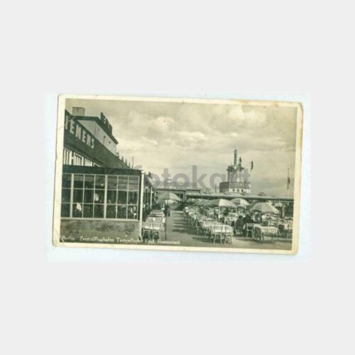1935 Berlin Konulu Damgalı Kartpostal