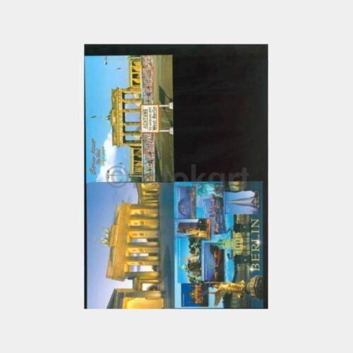 1995 Almanya Berlin Görünüş 3 Adet Kartpostal
