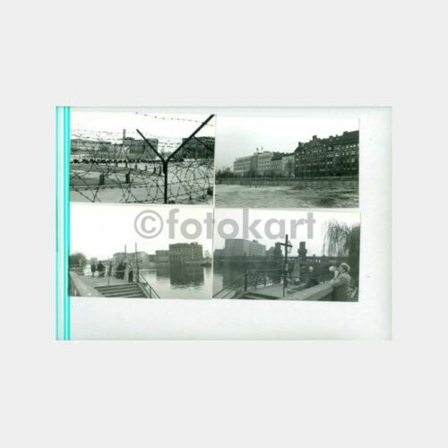 1960 Berlin Duvarı Konulu 10 Adet Fotoğraf - Görsel 2