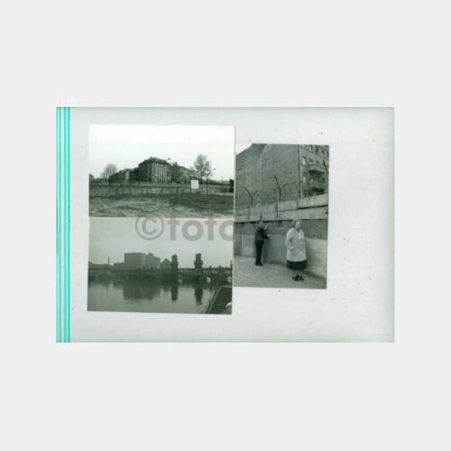 1960 Berlin Duvarı Konulu 10 Adet Fotoğraf