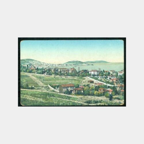 1923 Büyükada Herman Boyacıoğlu Damgalı Rochat Kartpostal