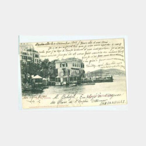 1902 Büyükada Calypso Hotel Konulu Kartpostal