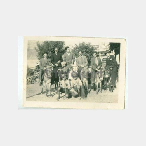 1935 Büyükada Eşekli Gezi Görünüş Fotoğraf