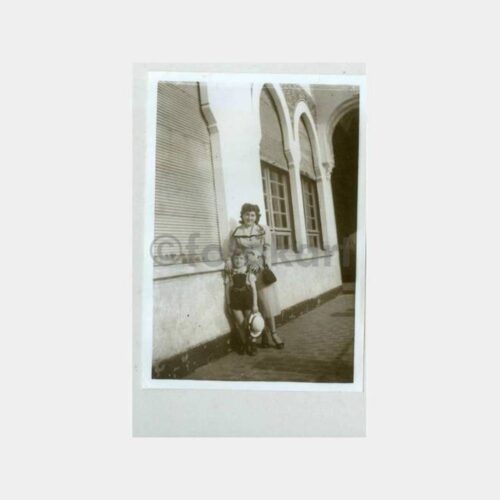 1930 Büyükada Aile 5 Adet Albüm Fotoğrafı - Görsel 5