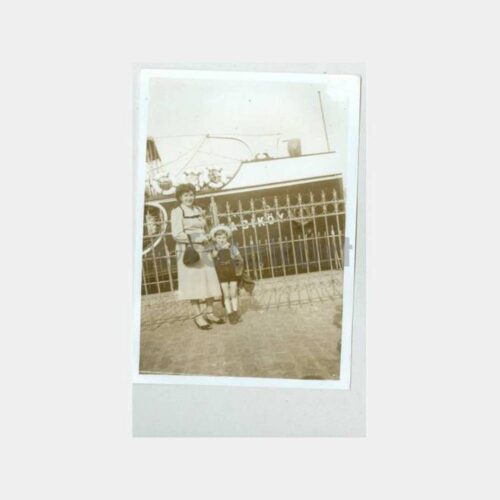 1930 Büyükada Aile 5 Adet Albüm Fotoğrafı
