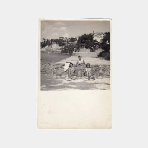 1967 Büyükada Plaj Konulu Fotoğraf