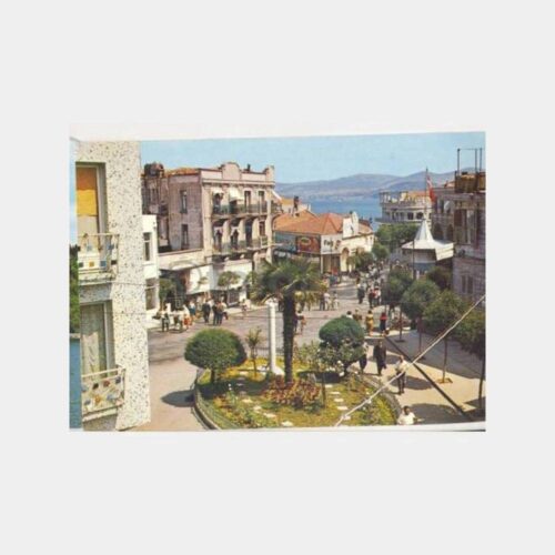 Büyükada İskele Çıkışı Görünüş Kartpostal