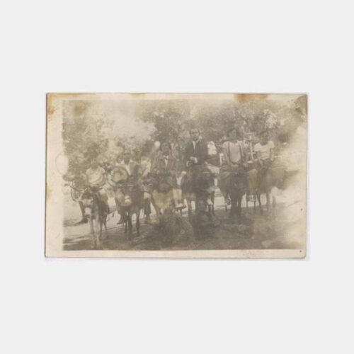 1930 Büyükada Eşekli Gezi Fotoğraf