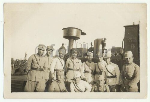 1935 Balya-Palamutluk Dekovil Hattı Asker Fotoğrafları - Görsel 6