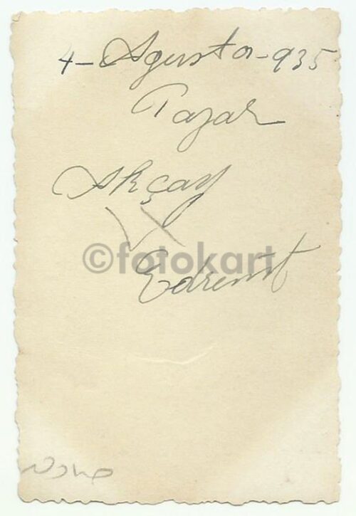 1935 Balya-Palamutluk Dekovil Hattı Asker Fotoğrafları - Görsel 9