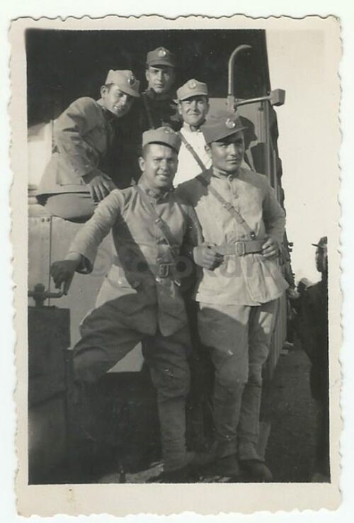 1935 Balya-Palamutluk Dekovil Hattı Asker Fotoğrafları - Görsel 8