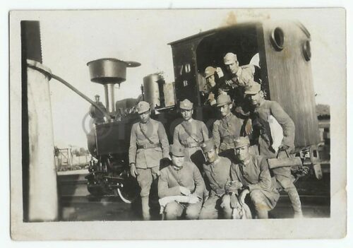 1935 Balya-Palamutluk Dekovil Hattı Asker Fotoğrafları - Görsel 10