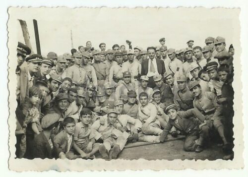 1935 Balya-Palamutluk Dekovil Hattı Asker Fotoğrafları - Görsel 18