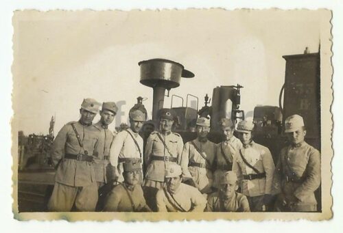1935 Balya-Palamutluk Dekovil Hattı Asker Fotoğrafları - Görsel 30