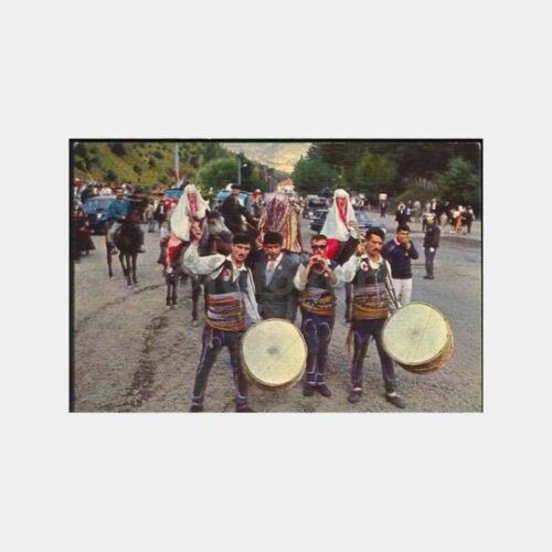 Gelin Alayı Folklor Kartpostal