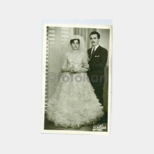 1964 Gelin Damat Stüdyo Fotoğraf