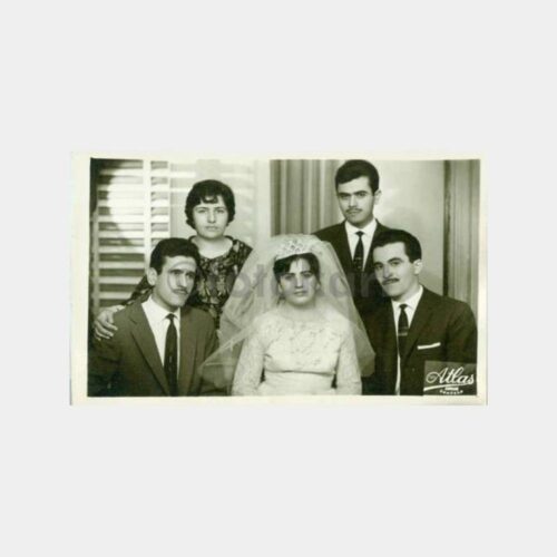 1964 Gelin Damat Stüdyo Fotoğraf