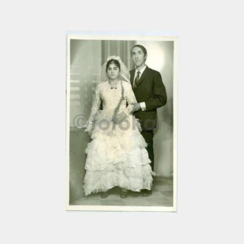 1964 Gelin Damat Stüdyo Fotoğraf