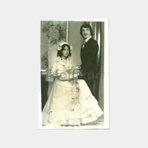 1964 Gelin Damat Stüdyo Fotoğraf