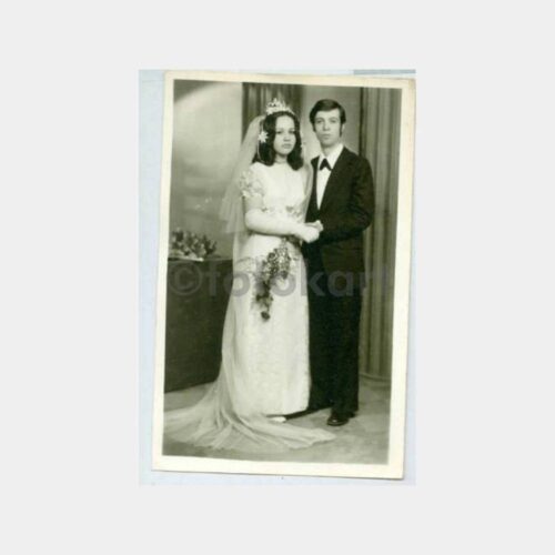 1964 Gelin Damat Stüdyo Fotoğraf