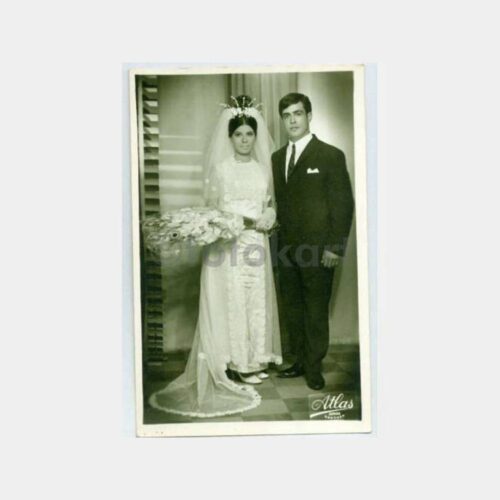 1964 Gelin Damat Stüdyo Fotoğraf