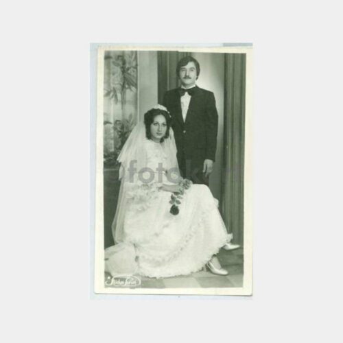 1964 Gelin Damat Stüdyo Fotoğraf