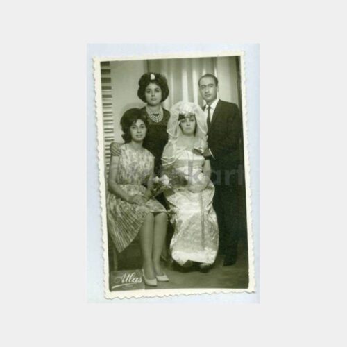 1964 Gelin Damat Stüdyo Fotoğraf