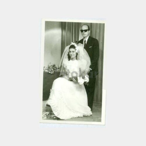 1964 Gelin Damat Stüdyo Fotoğraf