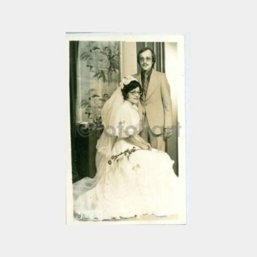 1964 Gelin Damat Stüdyo Fotoğraf