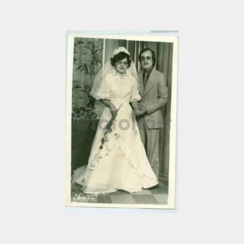 1964 Gelin Damat Stüdyo Fotoğraf
