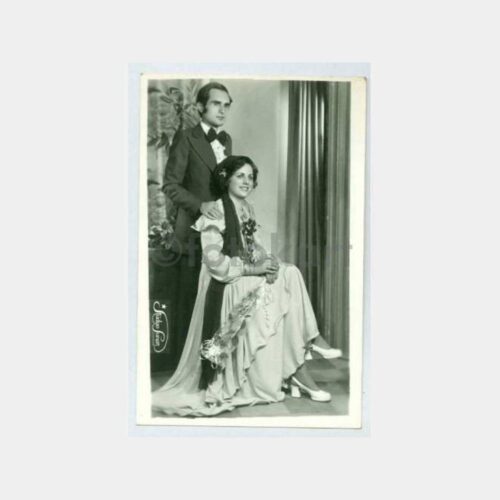1964 Gelin Damat Stüdyo Fotoğraf