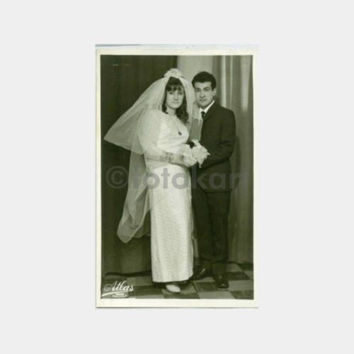 1964 Gelin Damat Stüdyo Fotoğraf