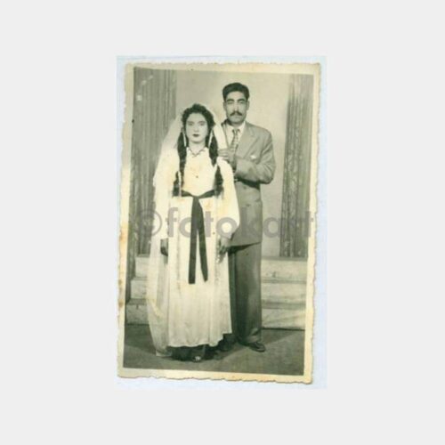 1964 Gelin Damat Stüdyo Fotoğraf